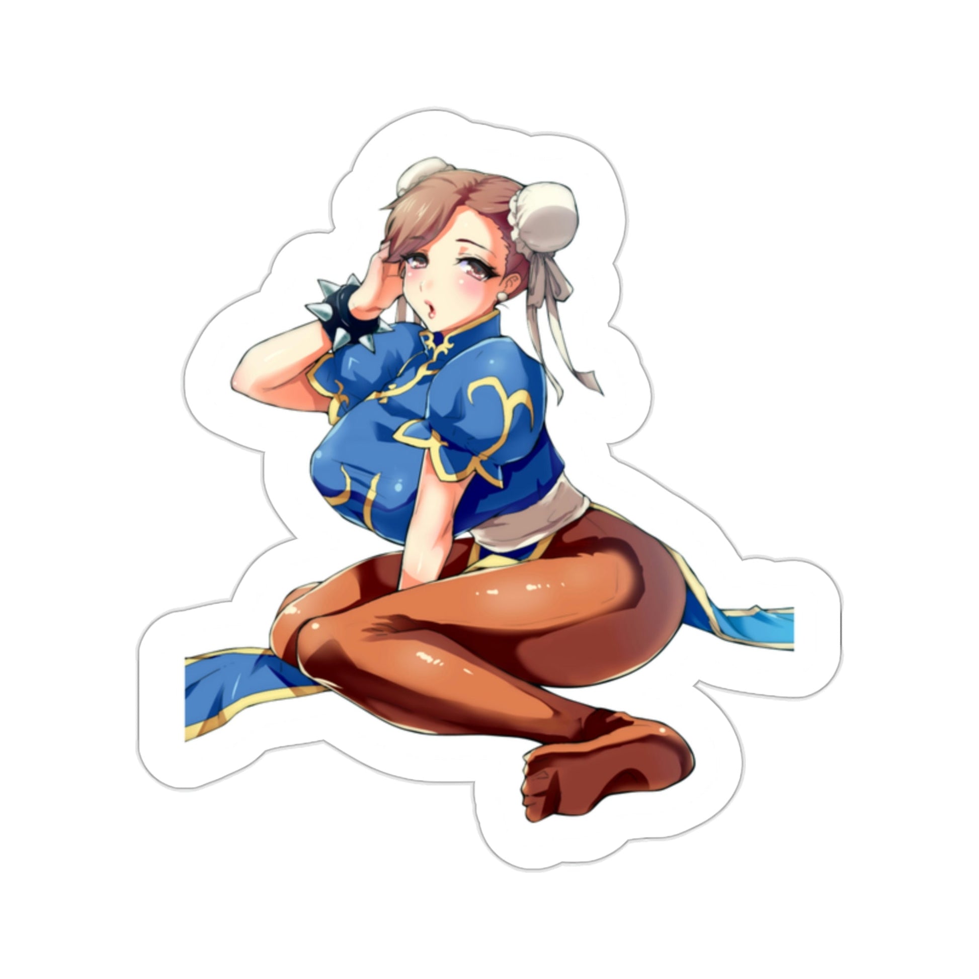 Street Fighter - Chun-Li (Anime/Ecchi/Waifu) STICKER Vinyl Die-Cut Decal-2 Inch-The Sticker Space