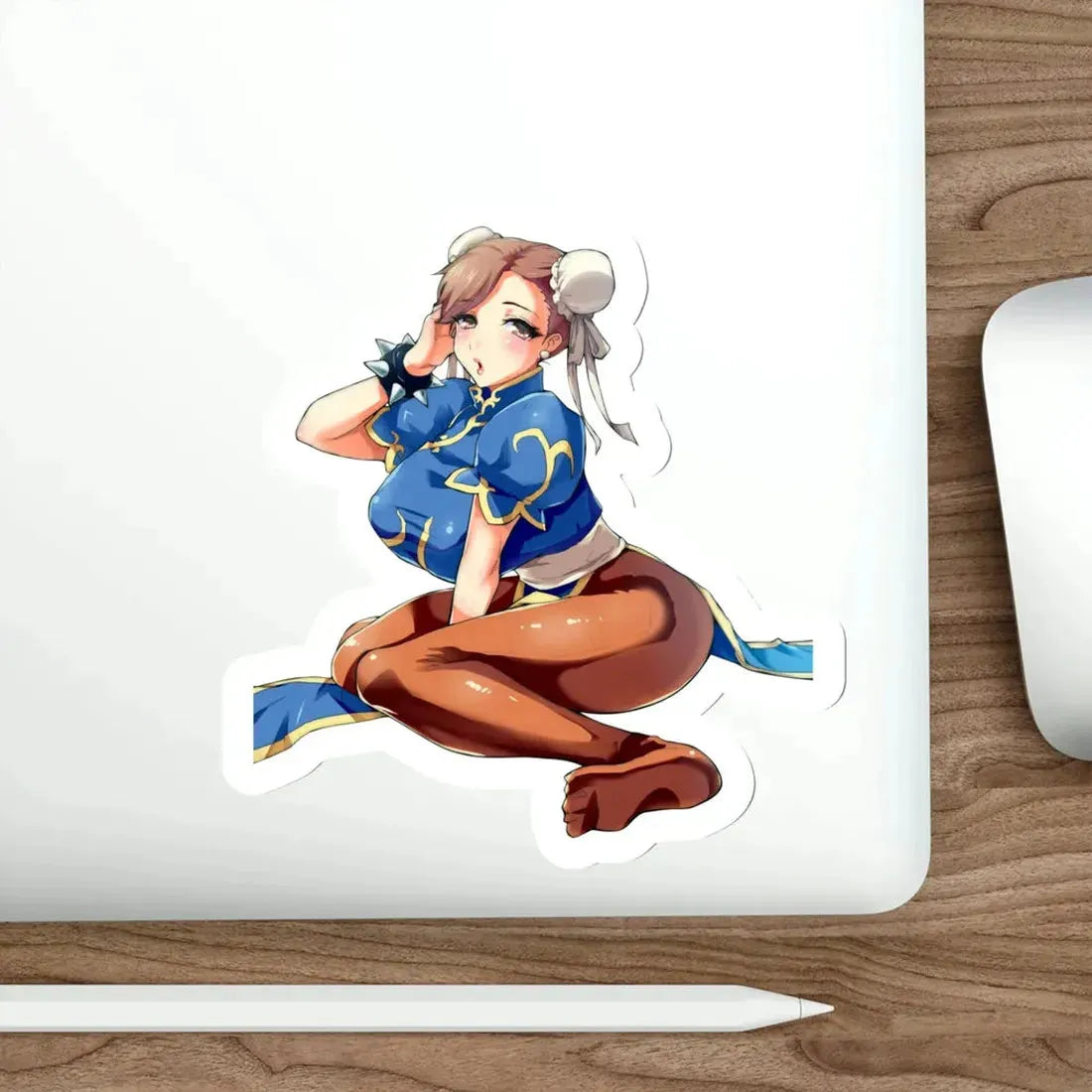 Street Fighter - Chun-Li (Anime/Ecchi/Waifu) STICKER Vinyl Die-Cut Decal - The Sticker Space