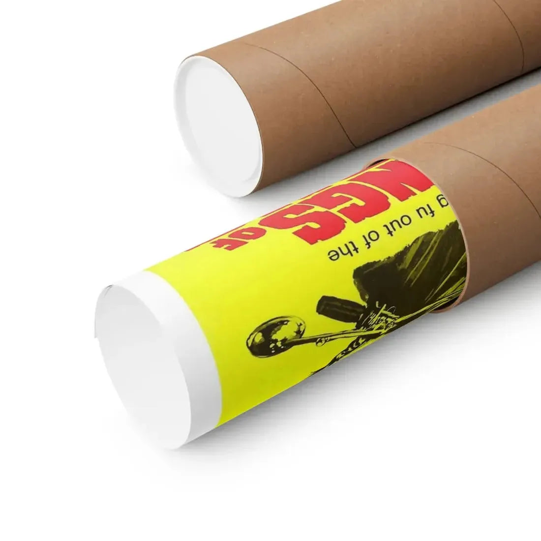 STREET GANGS OF HONG KONG 1973 - Paper Movie Poster - The Sticker Space