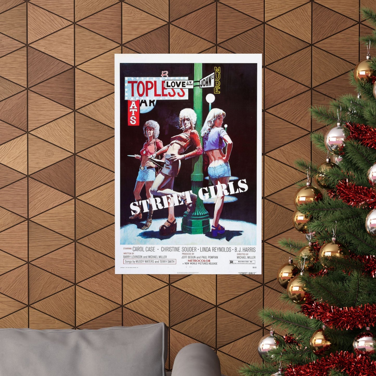 STREET GIRLS 1975 - Paper Movie Poster-The Sticker Space