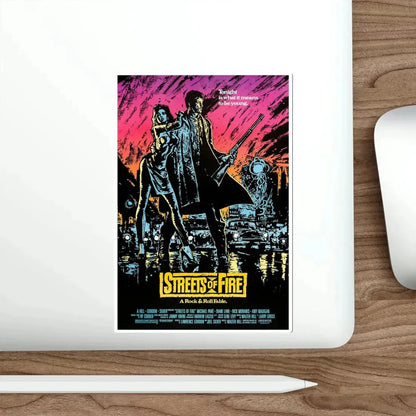 Streets of Fire 1984 Movie Poster STICKER Vinyl Die-Cut Decal - The Sticker Space