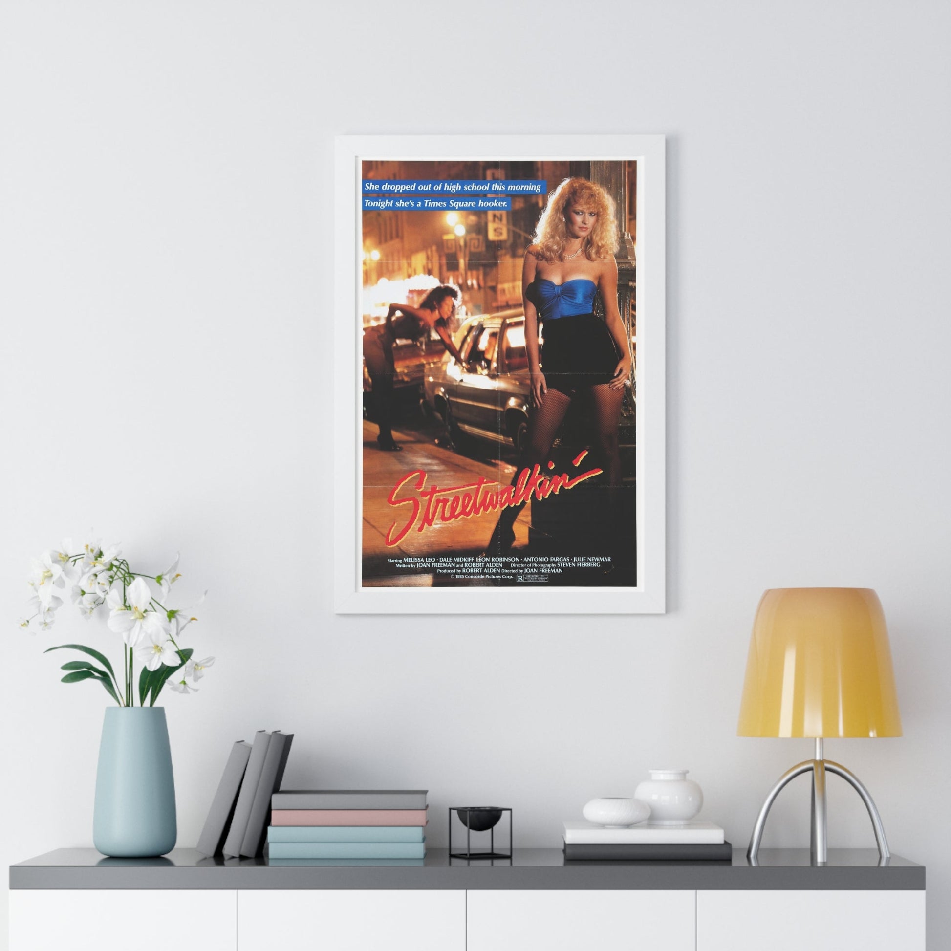 STREETWALKIN' 1985 - Framed Movie Poster-The Sticker Space