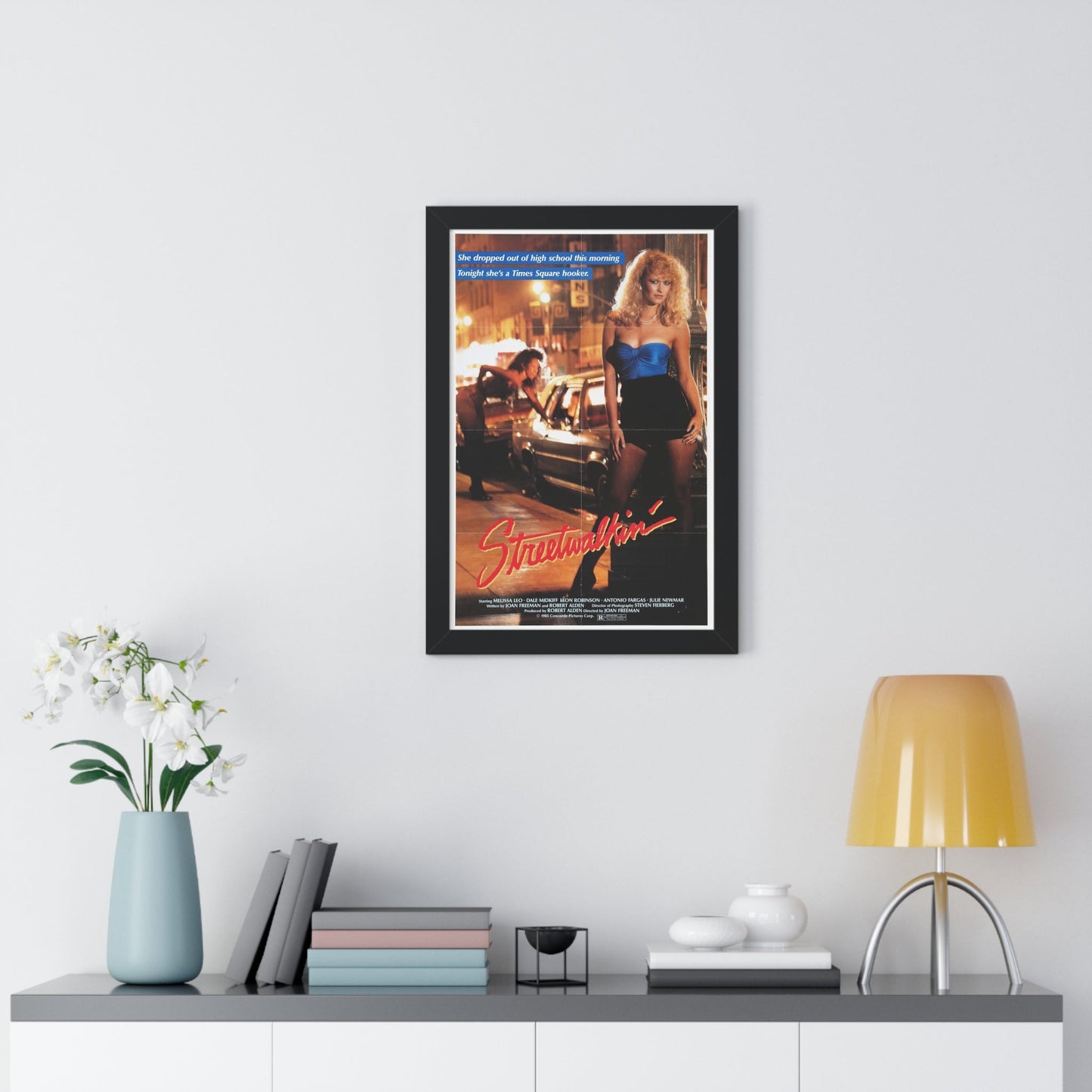 STREETWALKIN' 1985 - Framed Movie Poster-The Sticker Space