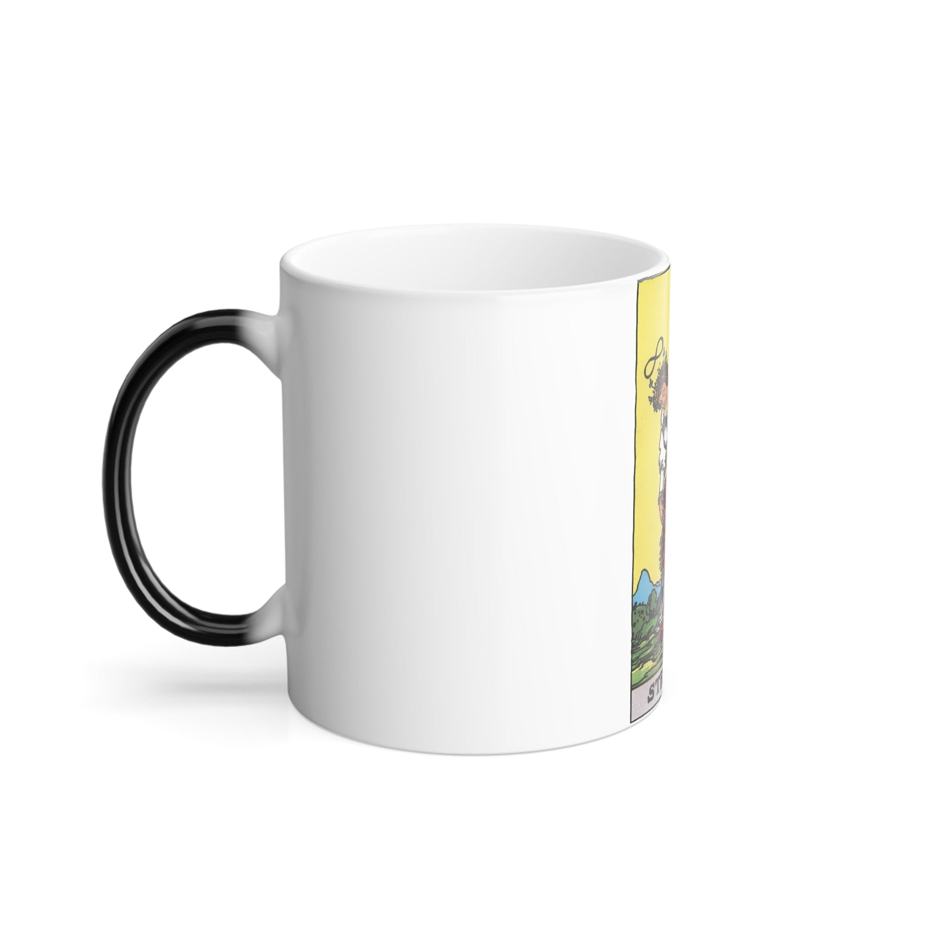 Strength (Tarot Card) Color Changing Mug 11oz-11oz-The Sticker Space