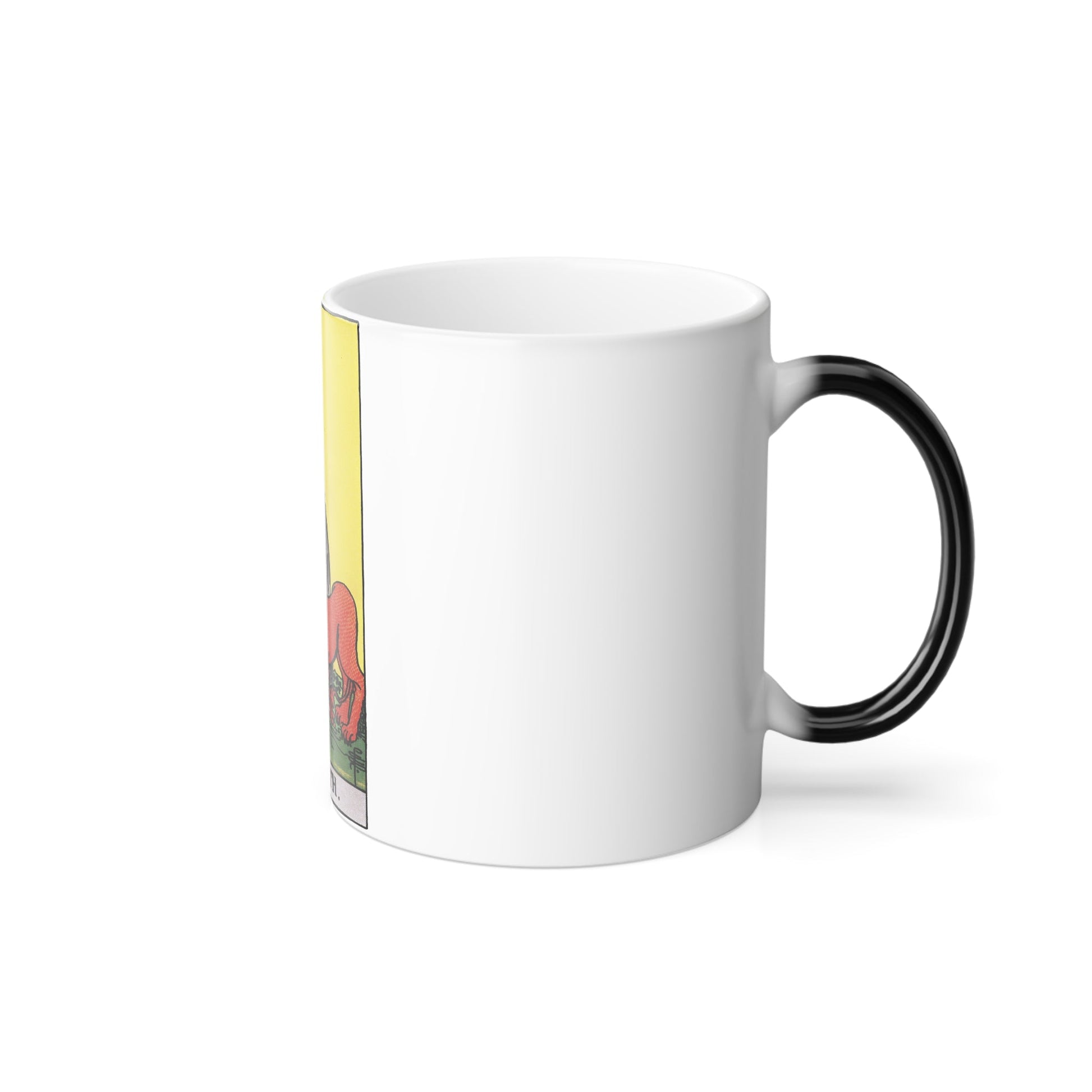 Strength (Tarot Card) Color Changing Mug 11oz-11oz-The Sticker Space