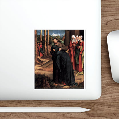 STRIGEL, Bernhard - Christ Taking Leave of His Mother (Artwork) STICKER Vinyl Die-Cut Decal