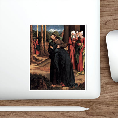 STRIGEL, Bernhard - Christ Taking Leave of His Mother (Artwork) STICKER Vinyl Die-Cut Decal