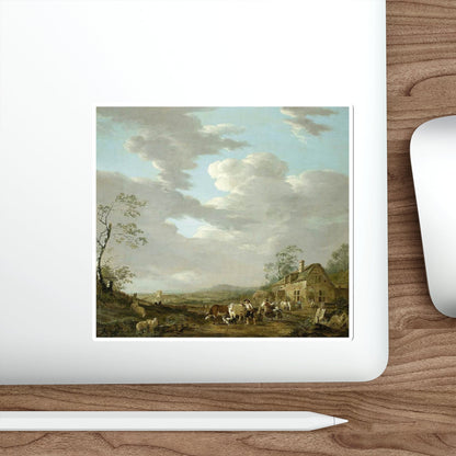 STRIJ, Jacob van - Autumn Landscape (Artwork) STICKER Vinyl Die-Cut Decal-The Sticker Space