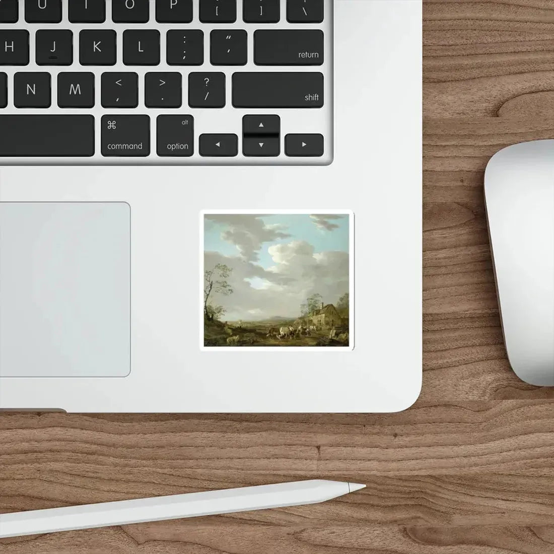 STRIJ, Jacob van - Autumn Landscape (Artwork) STICKER Vinyl Die-Cut Decal - The Sticker Space