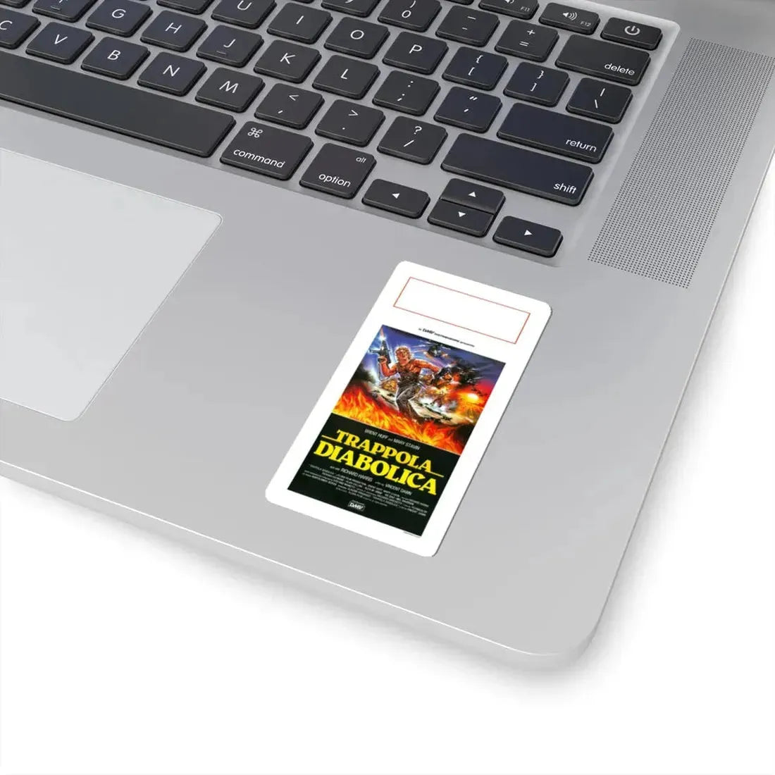 STRIKE COMMANDO 2 (ITALIAN) 1988 Movie Poster - STICKER Vinyl Kiss-Cut Decal - The Sticker Space