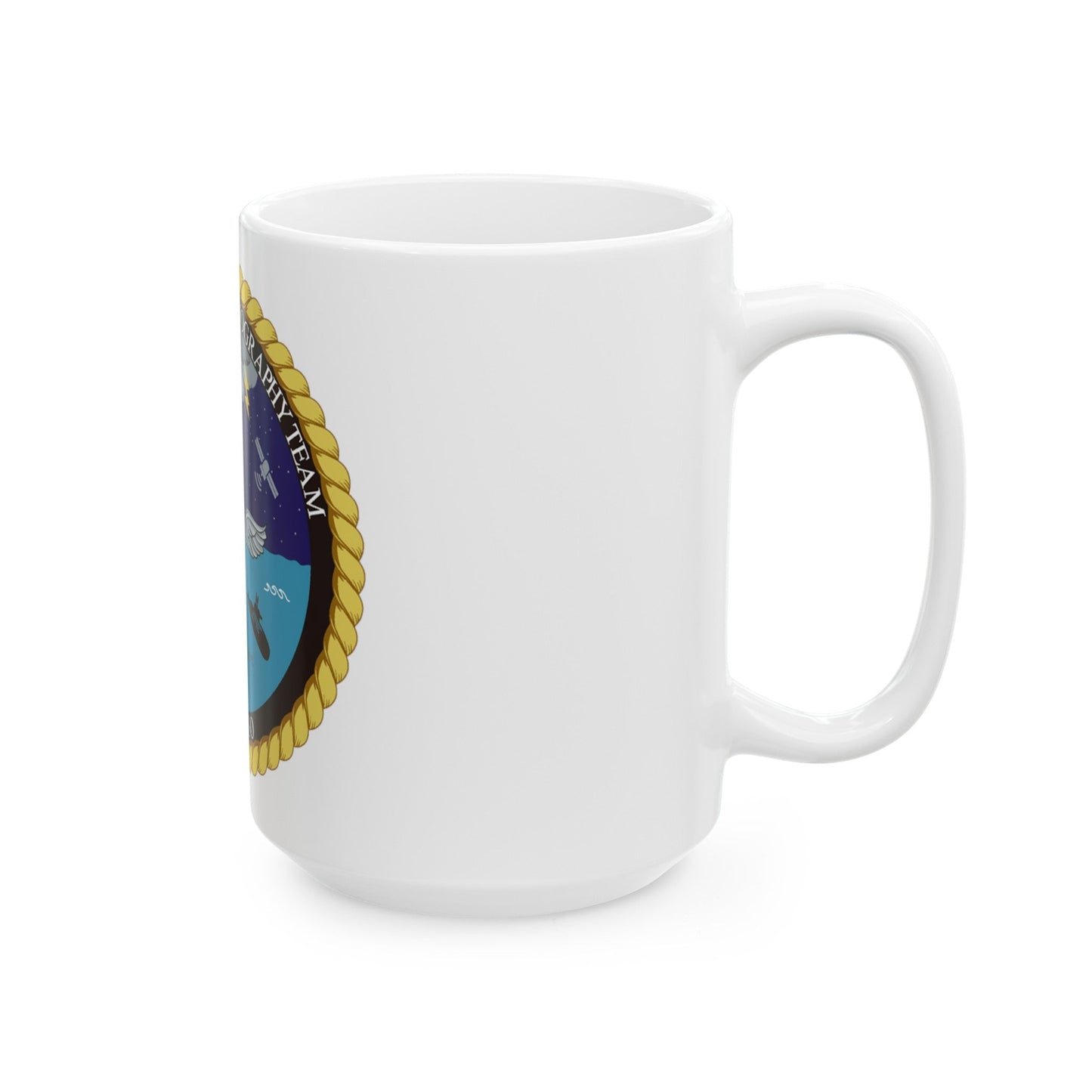 Strike Group Oceanography Team San Diego (U.S. Navy) White Coffee Mug-The Sticker Space