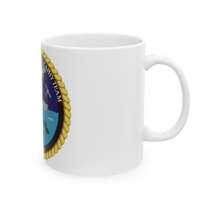 Strike Group Oceanography Team San Diego (U.S. Navy) White Coffee Mug-The Sticker Space