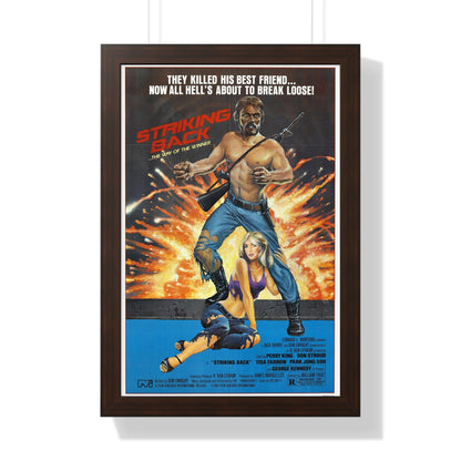 STRIKING BACK (SEARCH AND DESTROY) 1979 - Framed Movie Poster-16″ x 24″-The Sticker Space