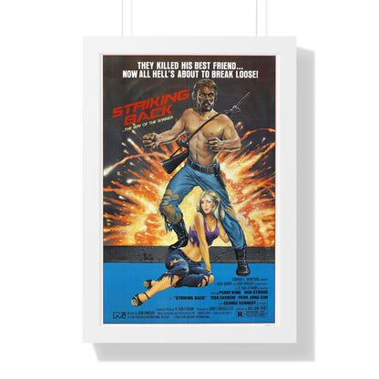 STRIKING BACK (SEARCH AND DESTROY) 1979 - Framed Movie Poster-16″ x 24″-The Sticker Space