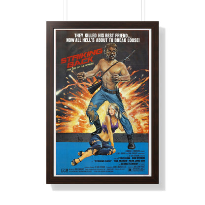 STRIKING BACK (SEARCH AND DESTROY) 1979 - Framed Movie Poster-20" x 30"-The Sticker Space