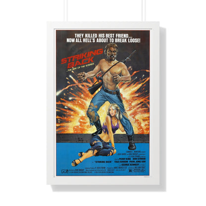 STRIKING BACK (SEARCH AND DESTROY) 1979 - Framed Movie Poster-20" x 30"-The Sticker Space