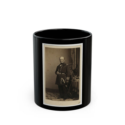 Stringham, New York (U.S. Civil War) Black Coffee Mug-11oz-The Sticker Space