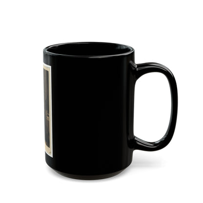 Stringham, New York (U.S. Civil War) Black Coffee Mug-The Sticker Space