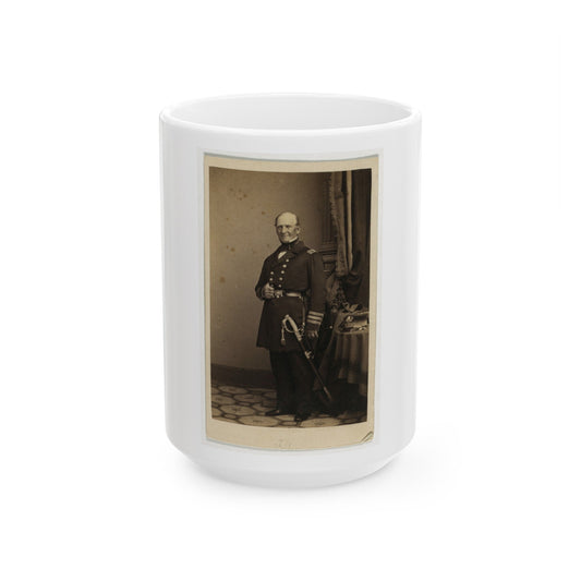 Stringham, New York (U.S. Civil War) White Coffee Mug-15oz-The Sticker Space