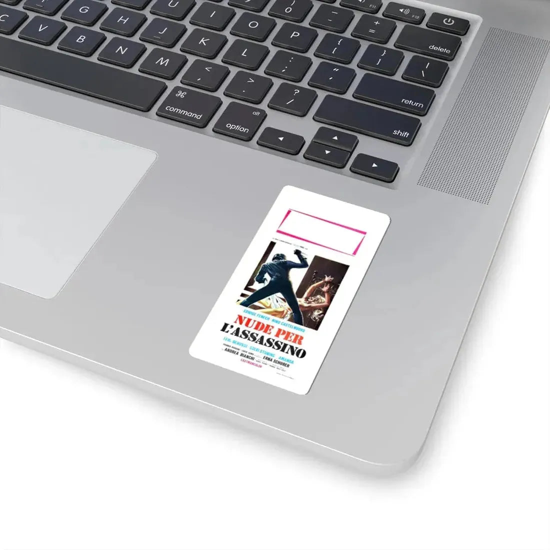 STRIP NUDE FOR YOUR KILLER (ITALIAN) 1975 Movie Poster - STICKER Vinyl Kiss-Cut Decal - The Sticker Space