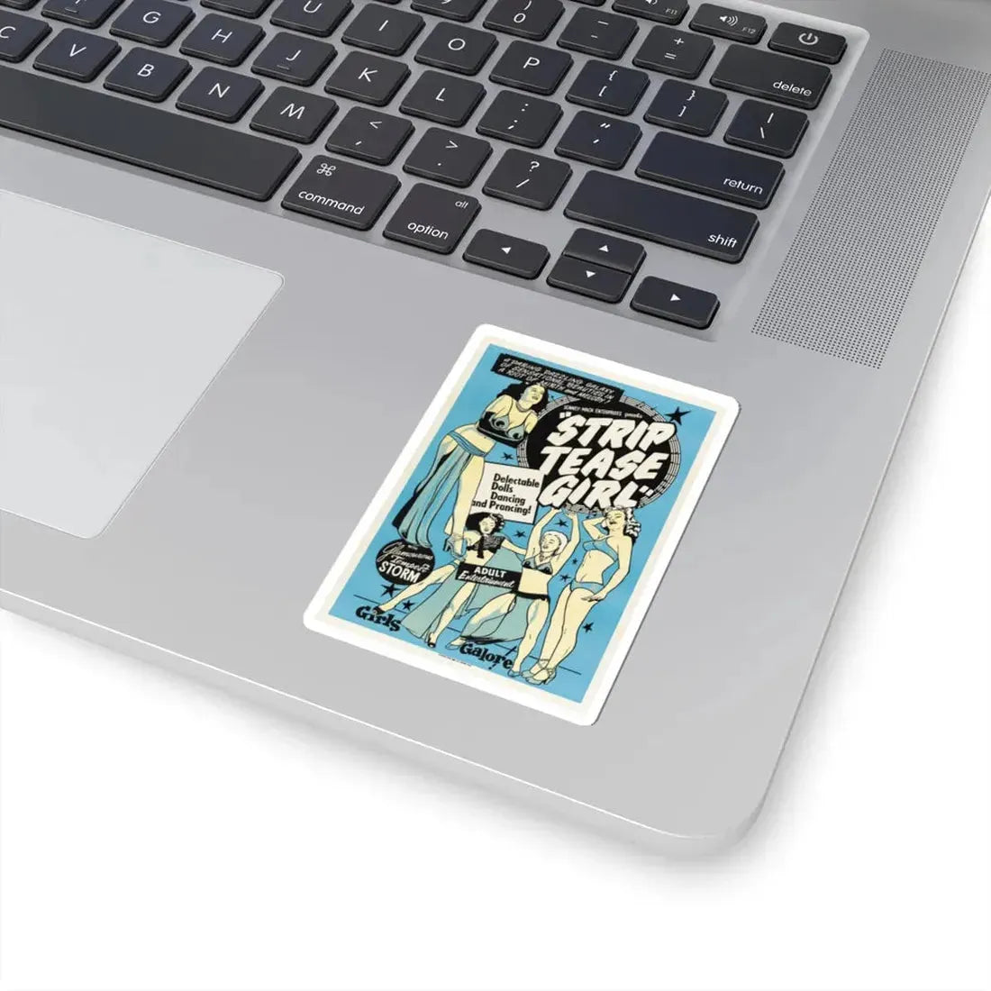 STRIP TEASE GIRL 1952 Movie Poster - STICKER Vinyl Kiss-Cut Decal - The Sticker Space