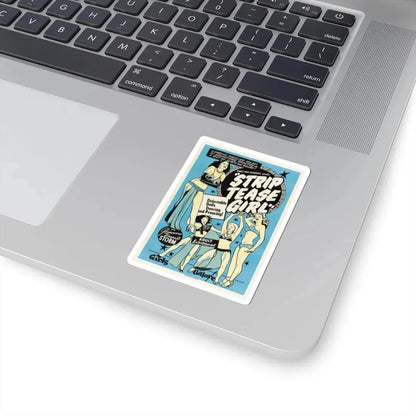STRIP TEASE GIRL 1952 Movie Poster - STICKER Vinyl Kiss-Cut Decal - The Sticker Space