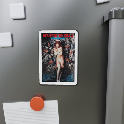 STRIPPED TO KILL (2) 1987 Movie Poster - Refrigerator Magnet-The Sticker Space