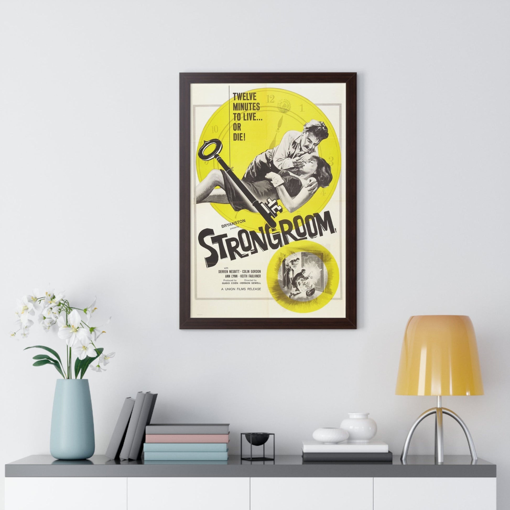 STRONGROOM 1962 - Framed Movie Poster-The Sticker Space