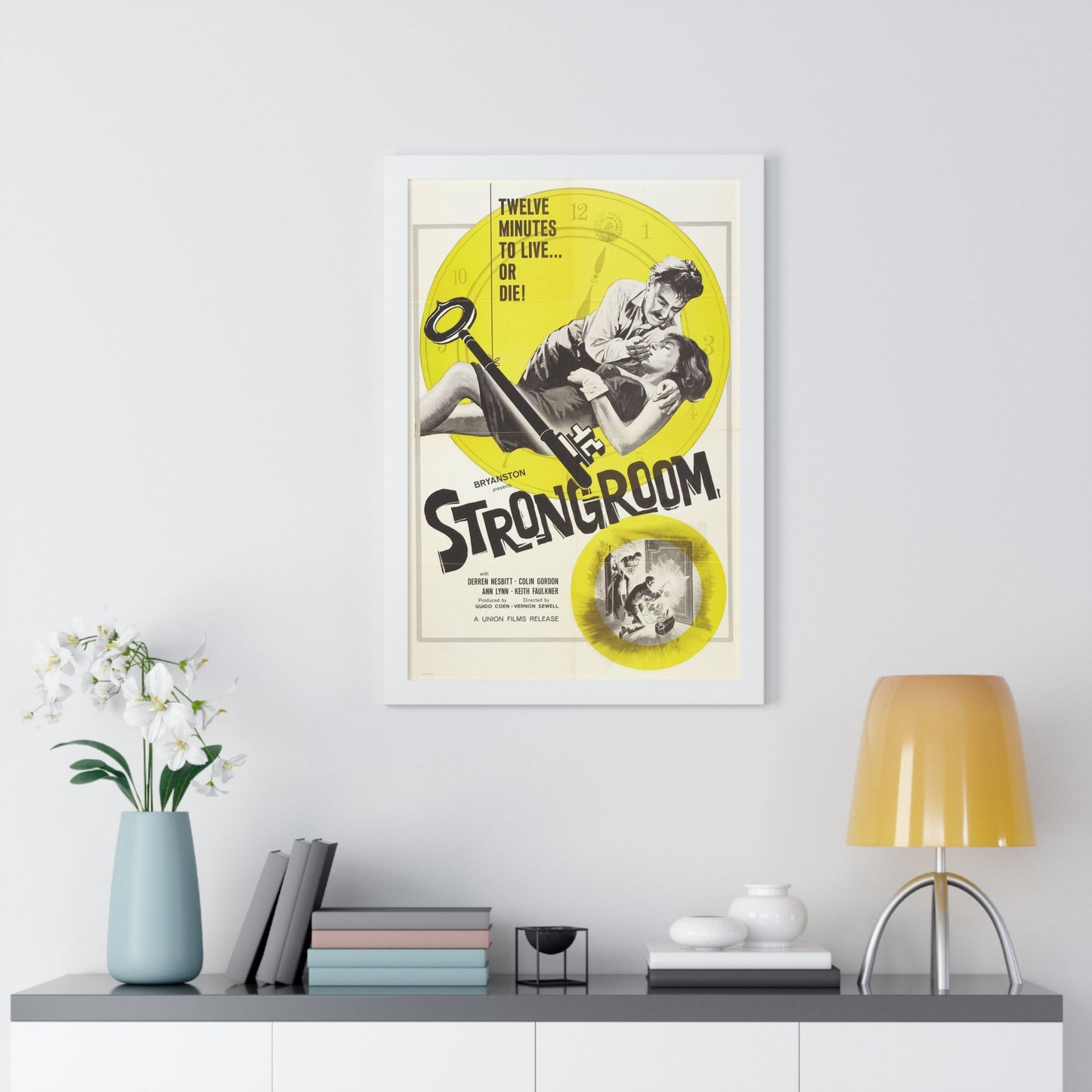 STRONGROOM 1962 - Framed Movie Poster-The Sticker Space