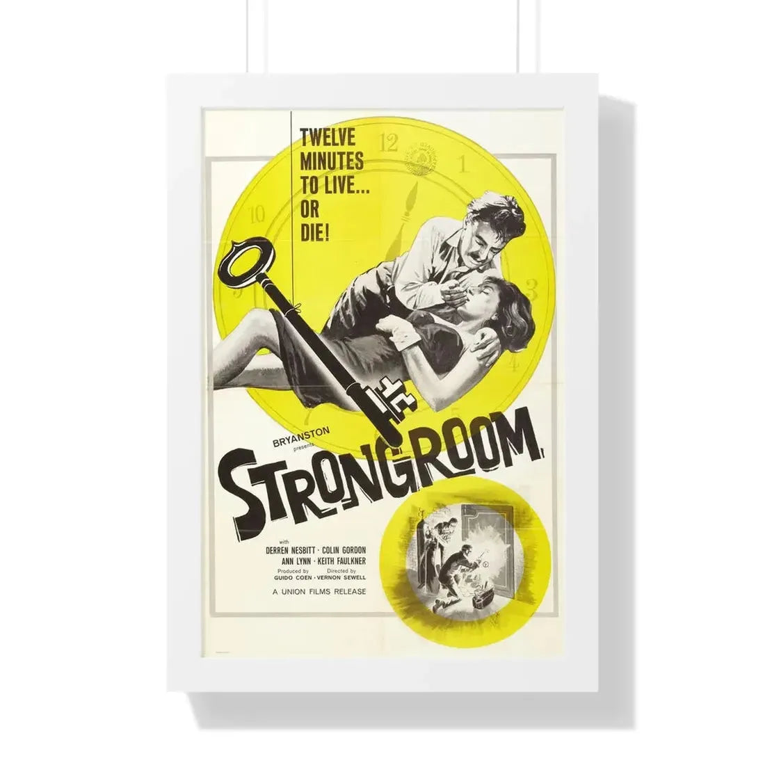 STRONGROOM 1962 - Framed Movie Poster - The Sticker Space