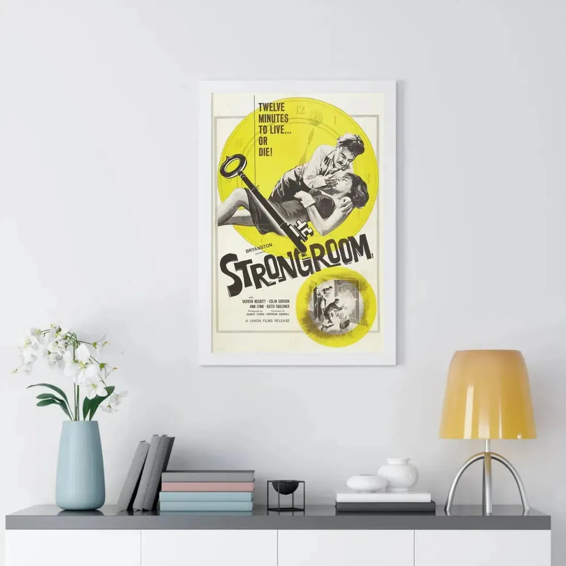STRONGROOM 1962 - Framed Movie Poster - The Sticker Space