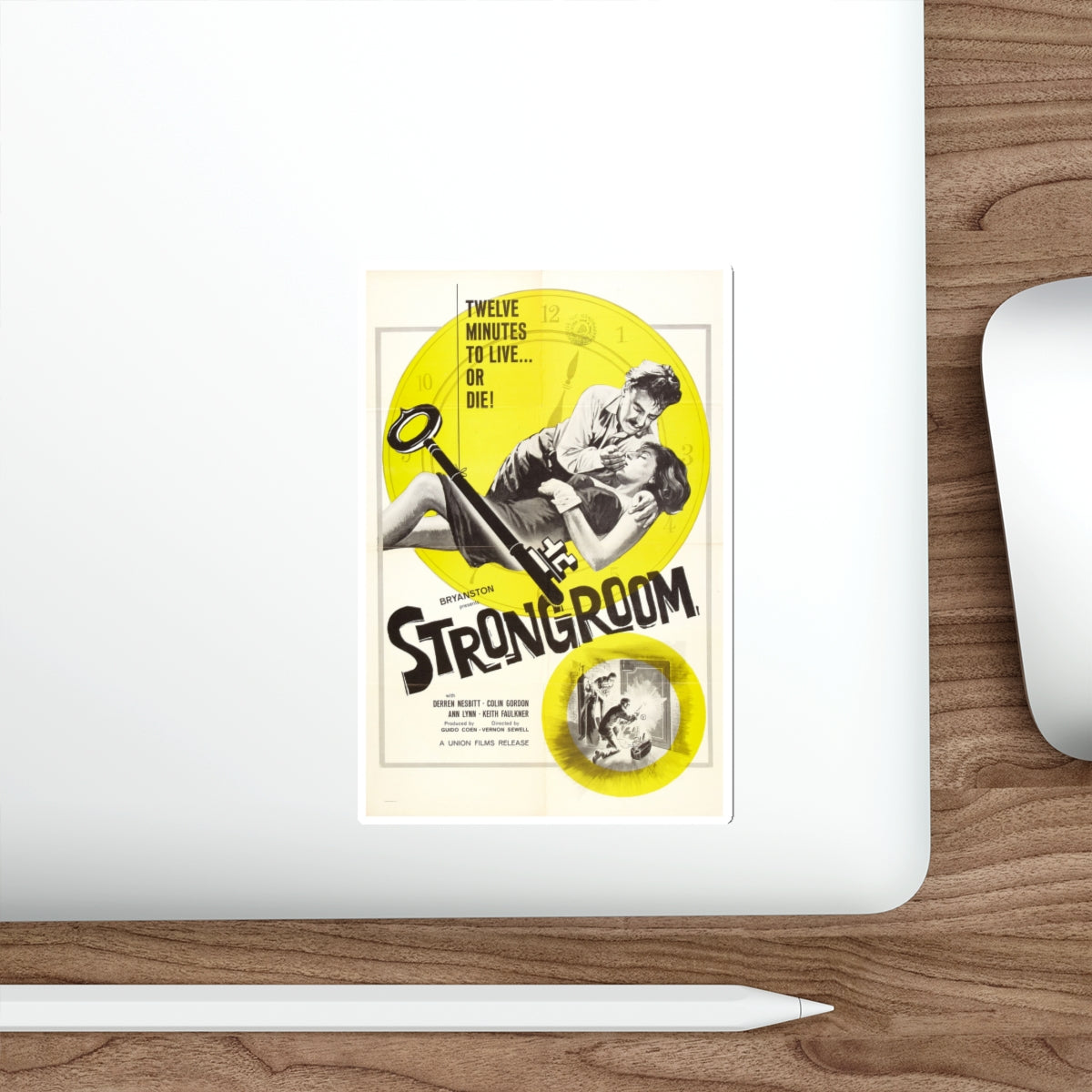 STRONGROOM 1962 Movie Poster STICKER Vinyl Die-Cut Decal-The Sticker Space