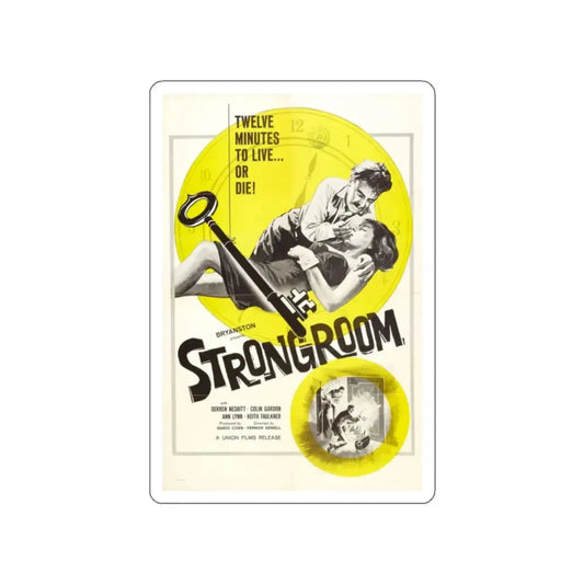 STRONGROOM 1962 Movie Poster STICKER Vinyl Die-Cut Decal 2 Inch - The Sticker Space