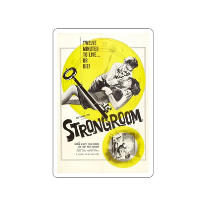 STRONGROOM 1962 Movie Poster STICKER Vinyl Die-Cut Decal 4 Inch - The Sticker Space