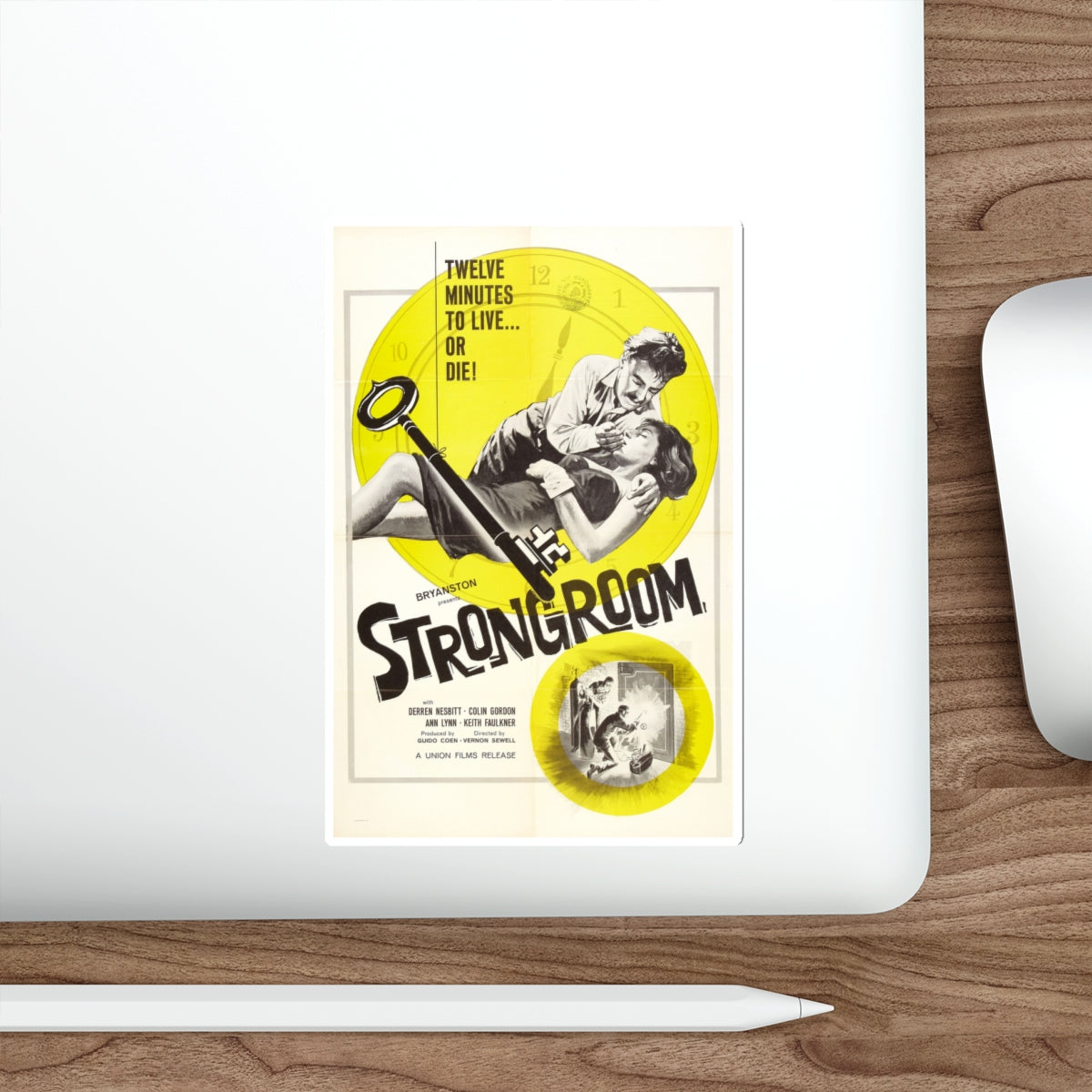 STRONGROOM 1962 Movie Poster STICKER Vinyl Die-Cut Decal-The Sticker Space