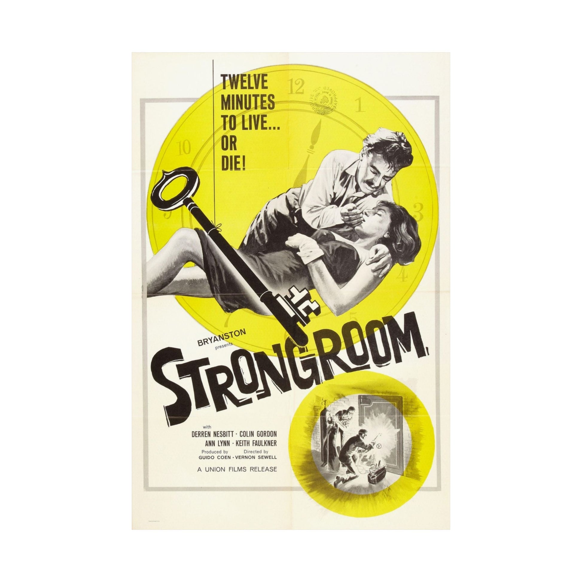 STRONGROOM 1962 - Paper Movie Poster-The Sticker Space