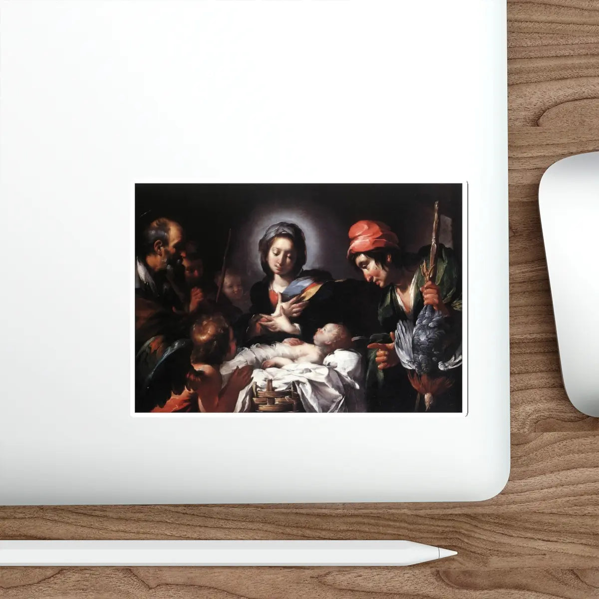 SKU:16050224045025504800 Sticker types:White Shape:Die-Cut Sizes:5" × 5"
