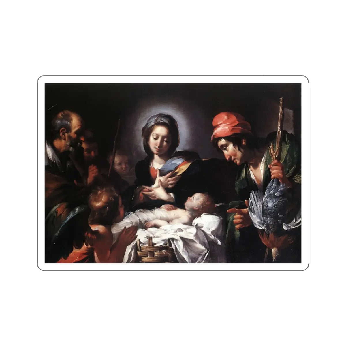 SKU:29939749866849413133 Sticker types:White Shape:Die-Cut Sizes:4" × 4"