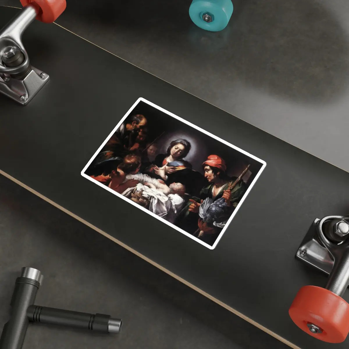 SKU:30607251436707358762 Sticker types:White Shape:Die-Cut Sizes:6" × 6"