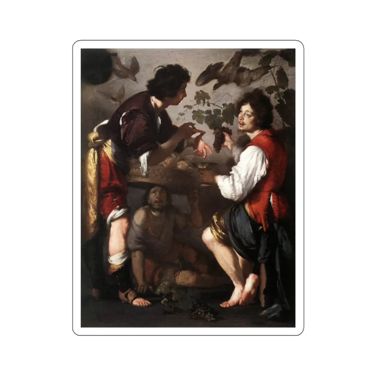 SKU:14716369543506333140 Sticker types:White Shape:Die-Cut Sizes:6" × 6"