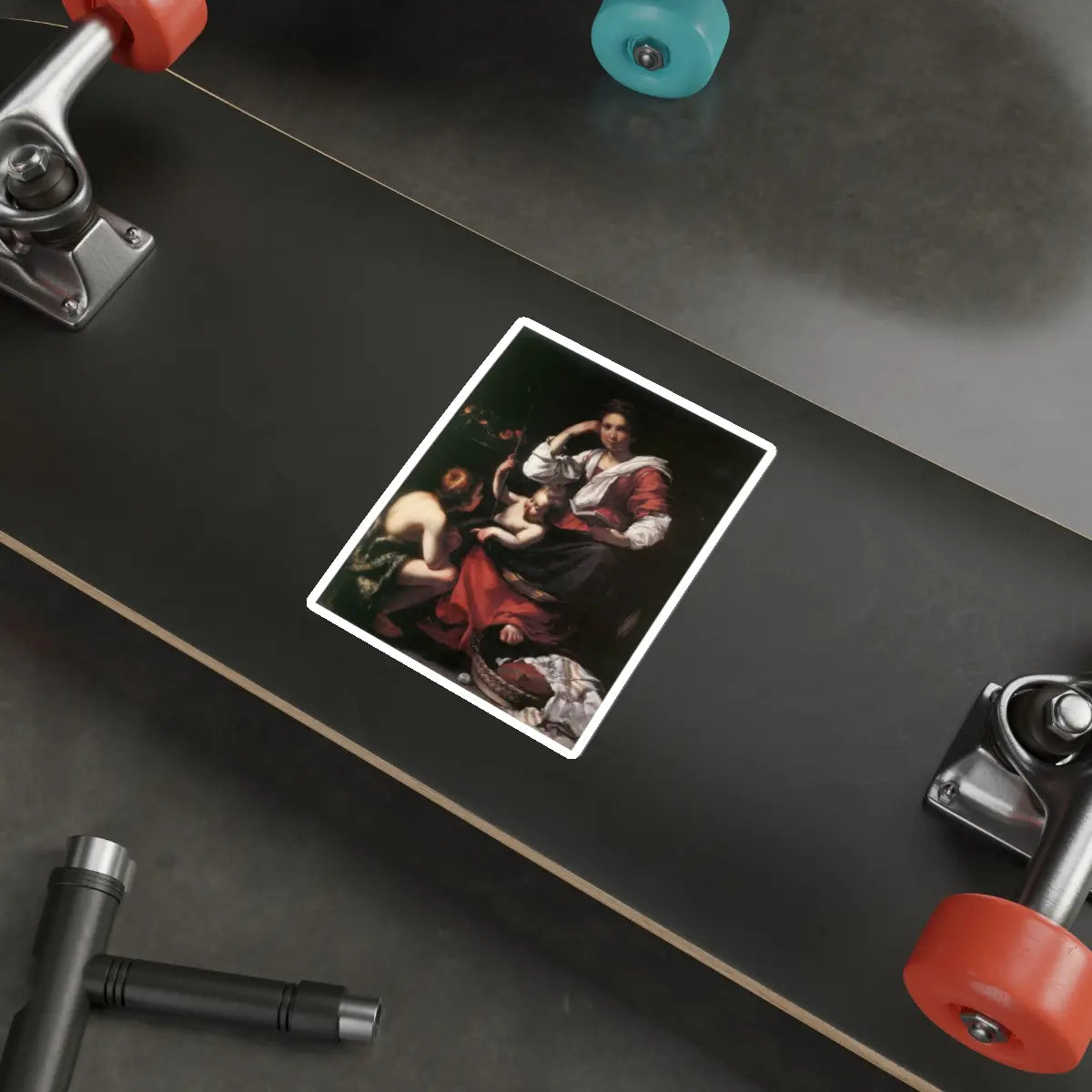 SKU:16646015693091853814 Sticker types:White Shape:Die-Cut Sizes:5" × 5"