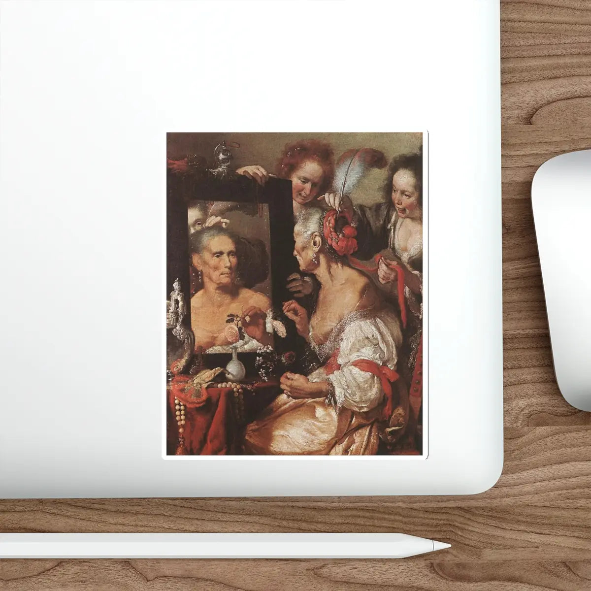 SKU:87746682191291446646 Sticker types:White Shape:Die-Cut Sizes:5" × 5"