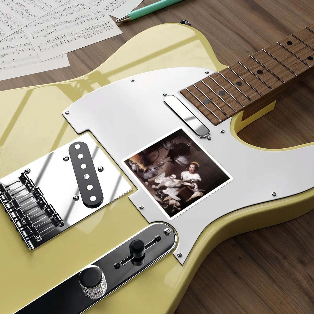 SKU:17702775260585778127 Sticker types:White Shape:Die-Cut Sizes:4" × 4"