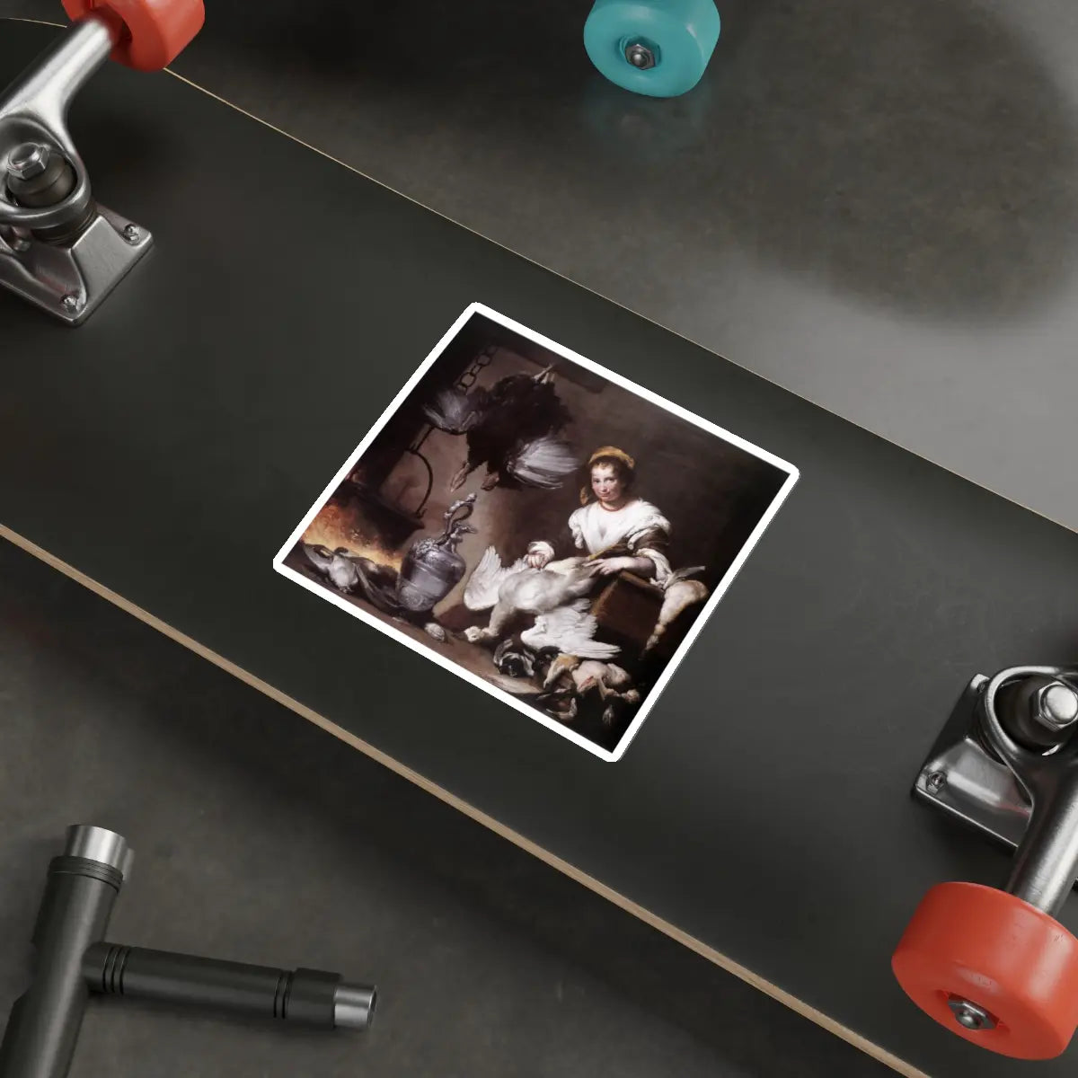 SKU:18915193078403783728 Sticker types:White Shape:Die-Cut Sizes:5" × 5"