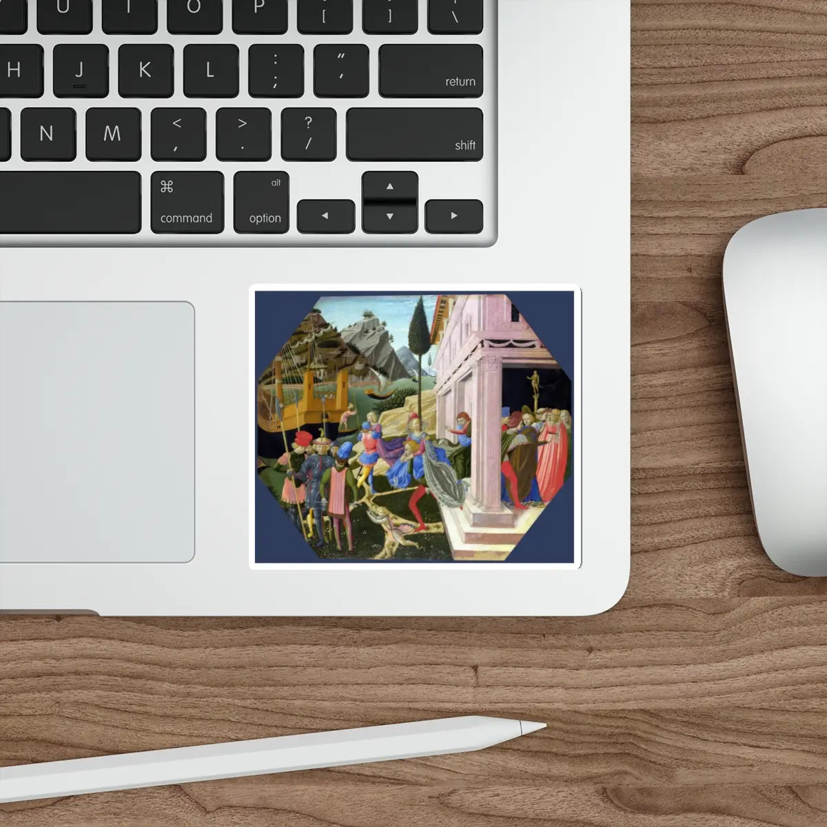 SKU:16152061130793274621 Sticker types:White Shape:Die-Cut Sizes:4" × 4"