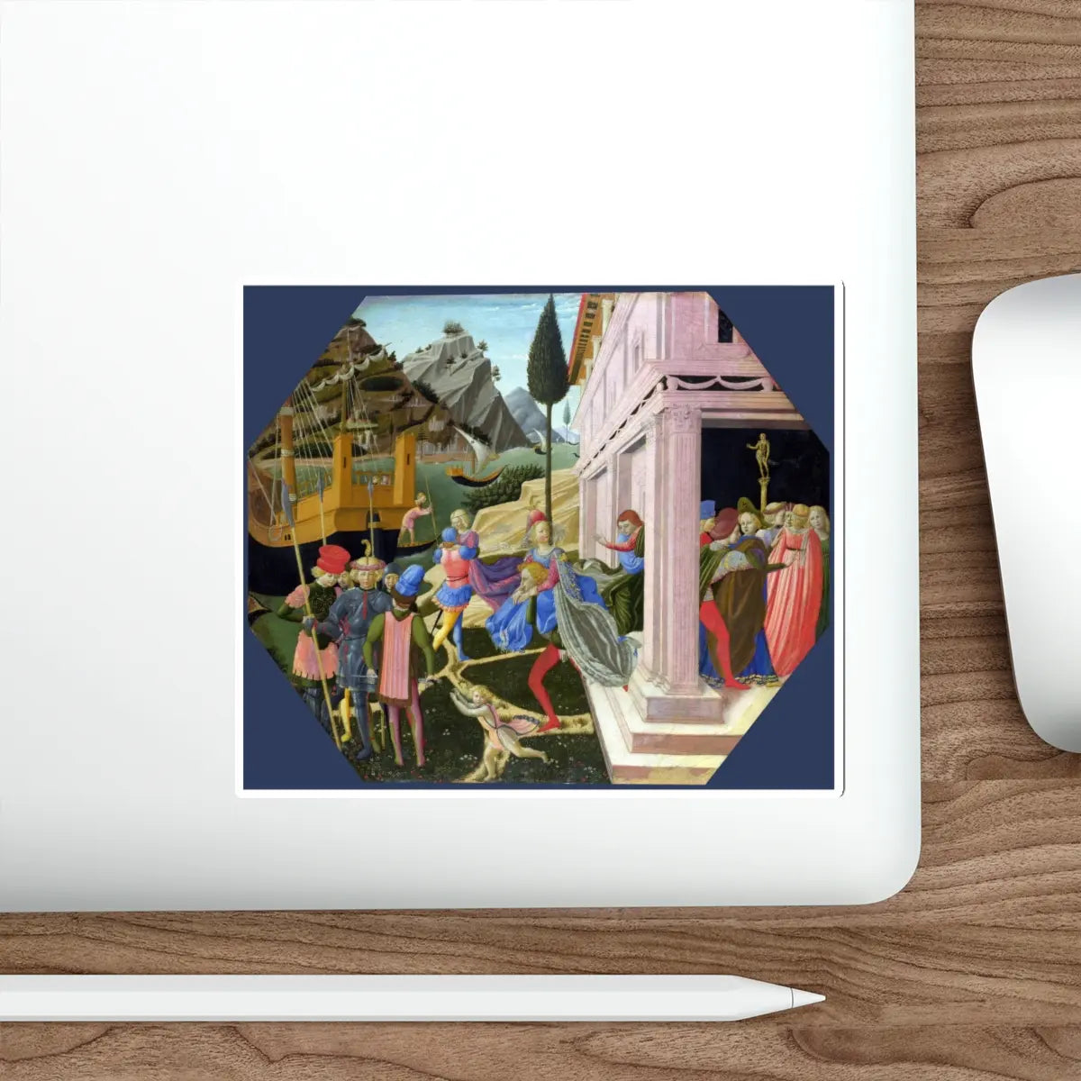 SKU:31188357483423952573 Sticker types:White Shape:Die-Cut Sizes:5" × 5"