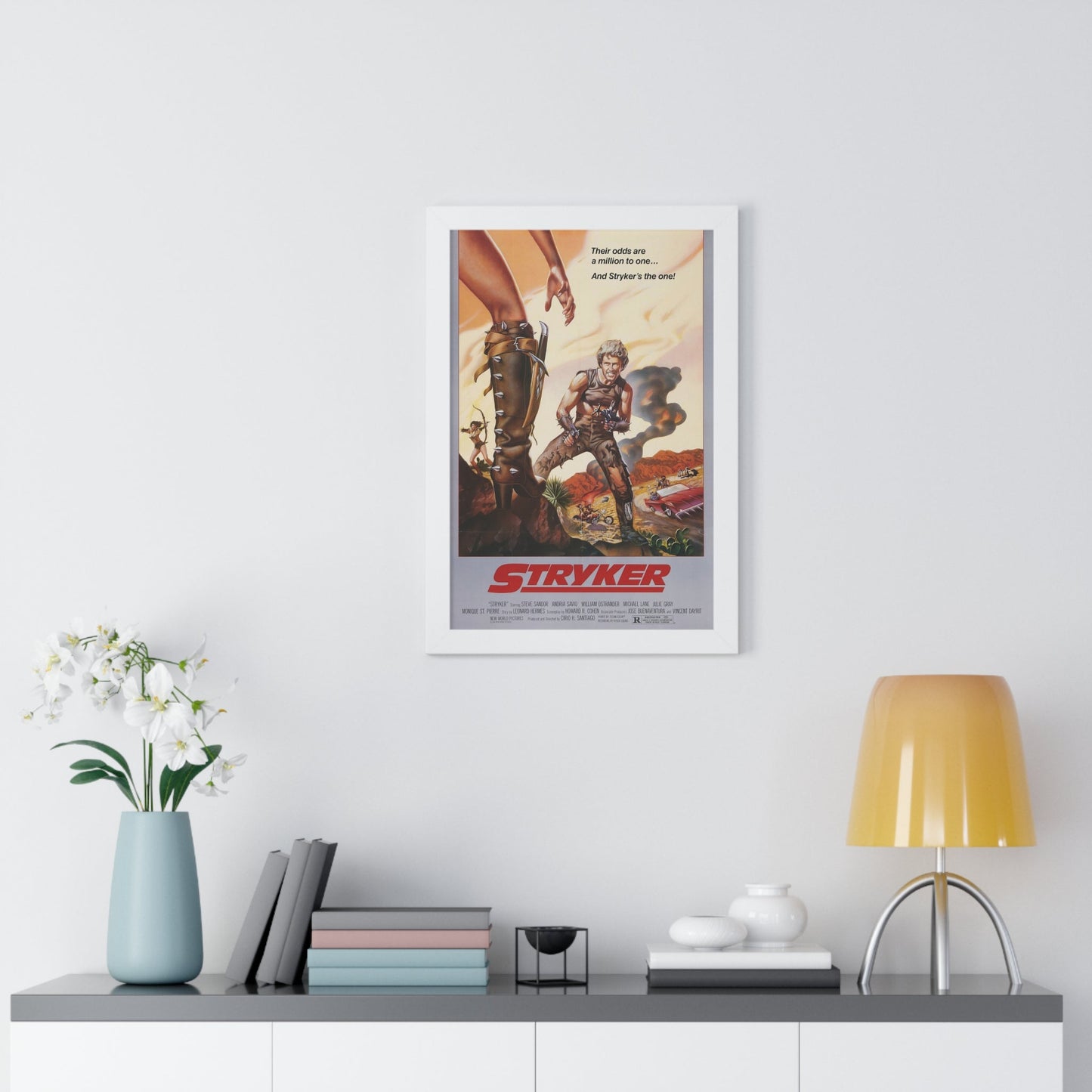 STRYKER 1983 - Framed Movie Poster-The Sticker Space