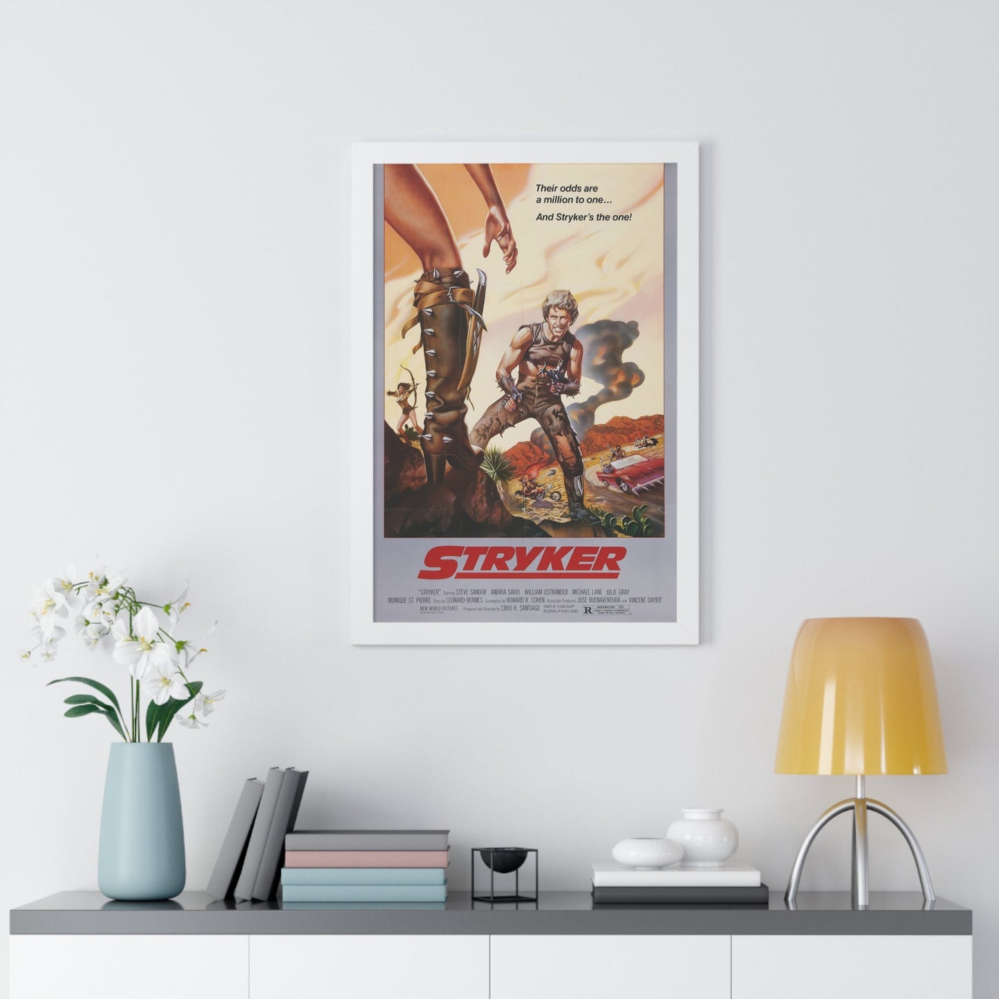 STRYKER 1983 - Framed Movie Poster-The Sticker Space