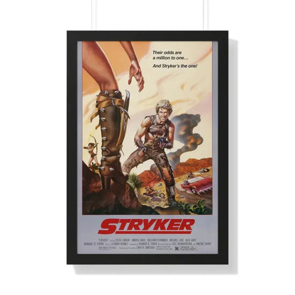 STRYKER 1983 - Framed Movie Poster 20" x 30" Black - The Sticker Space