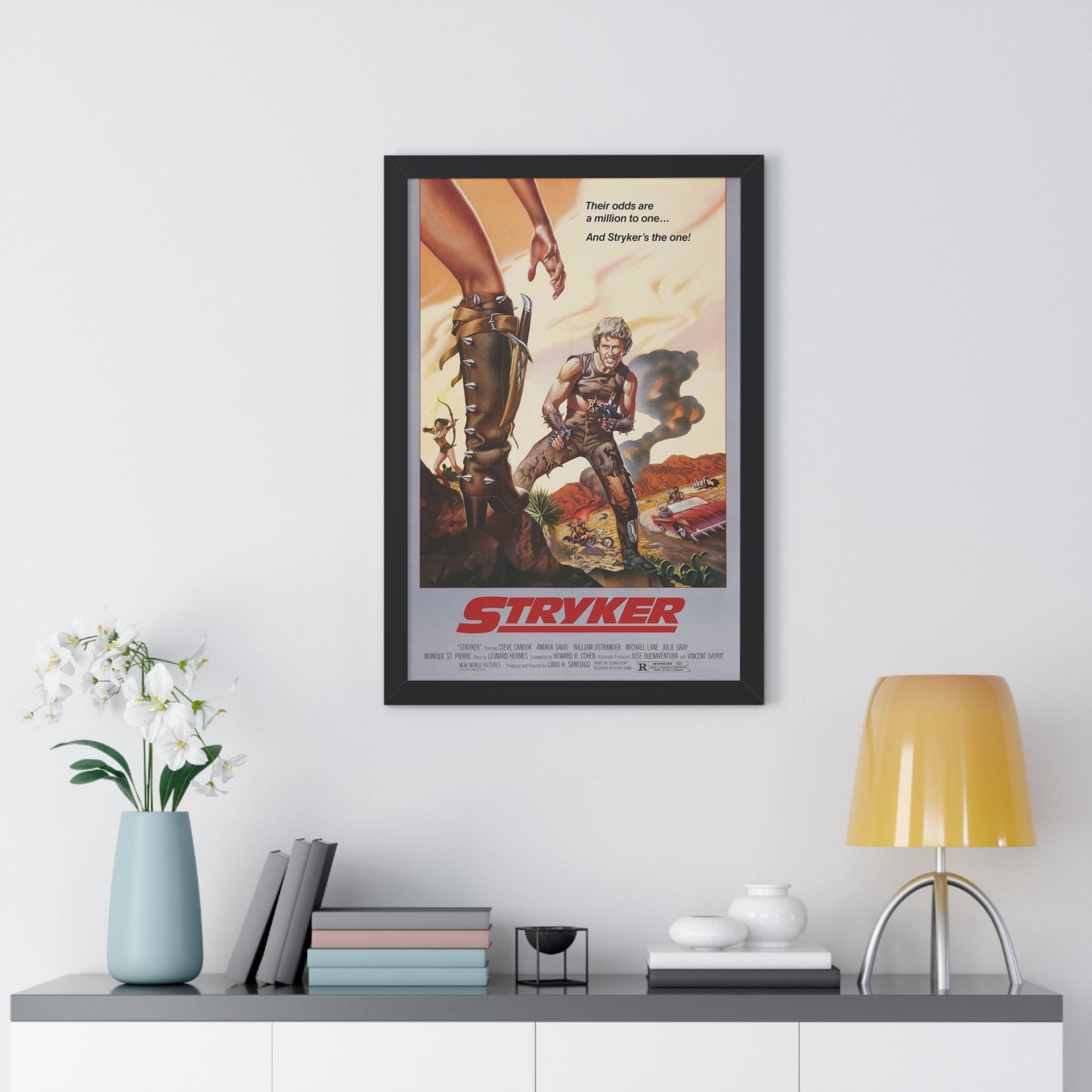 STRYKER 1983 - Framed Movie Poster-The Sticker Space